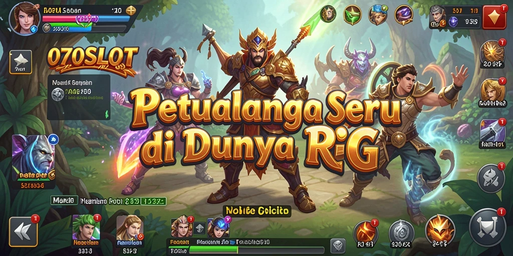 Tampilan gameplay 070SLOT yang memukau dan menarik.
