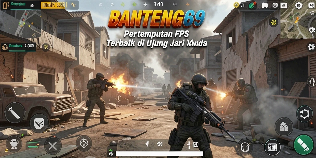 Screenshot aksi gameplay BANTENG69 yang mendebarkan.