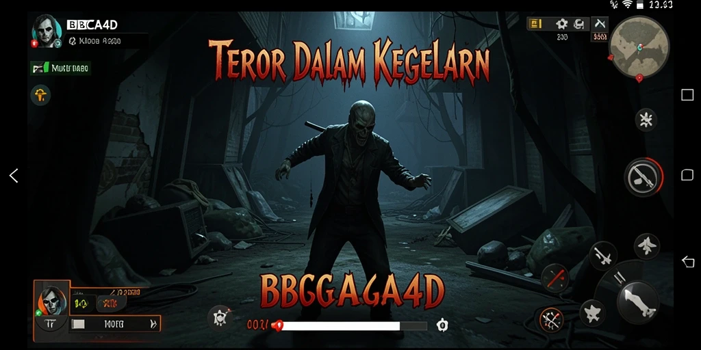 Tampilan gameplay menegangkan dari BBCA4D yang memukau.