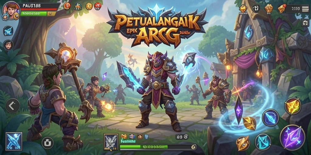 Gameplay mendebarkan dalam dunia fantasi PAUS188.