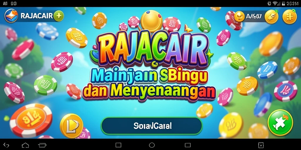 Tampilan gameplay Bingo seru di RAJACAIR.