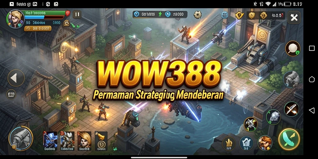 Tampilan gameplay WOW388 yang menarik dan penuh strategi.