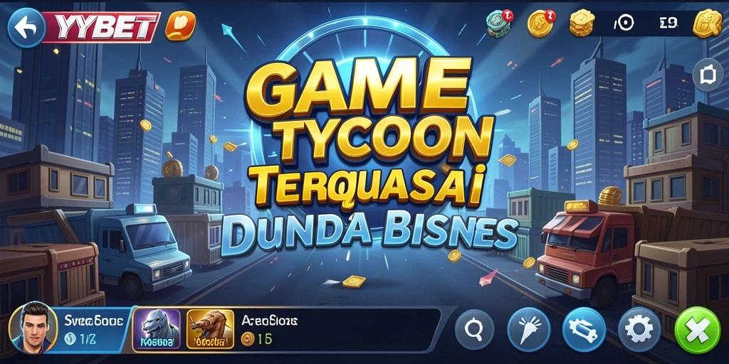 Tampilan gameplay <strong>YYBET</strong> yang menampilkan keseruan dunia Tycoon.